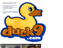 Tablet Screenshot of duck9.com